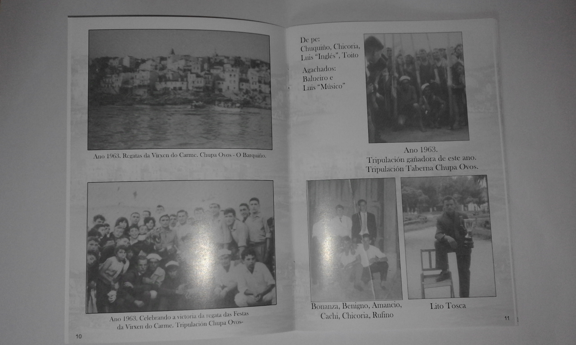 Publicación "Homenaxe aos remeiros do 40/70"