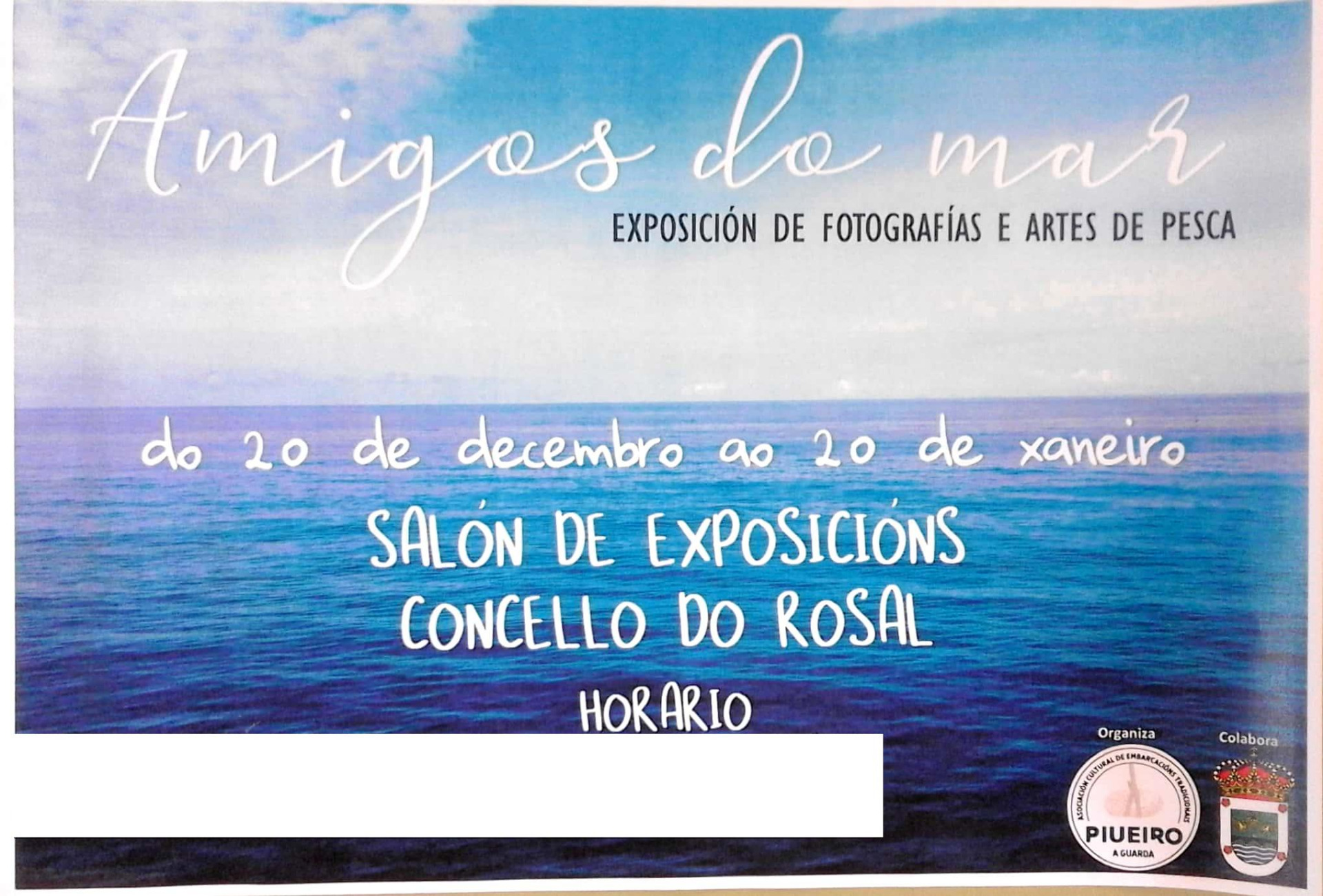 17:00-20:00h. Exposición no Concello do Rosal, Nadal 2018-19